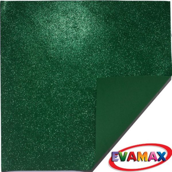 Eva Glitter 60x40cm Pacote 5 Peças Evamax 4840